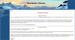 Desktop Screenshot of horizonchess.com