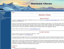 Tablet Screenshot of horizonchess.com